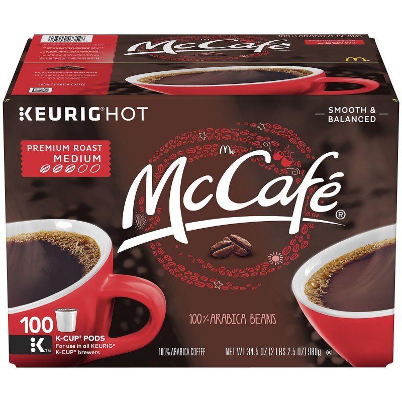 McCafe Premium Roast KCup Coffee Pods (100 ct.)